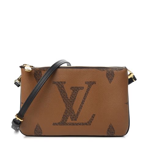 louis vuitton double zip pochette review|louis vuitton monogram pochette bag.